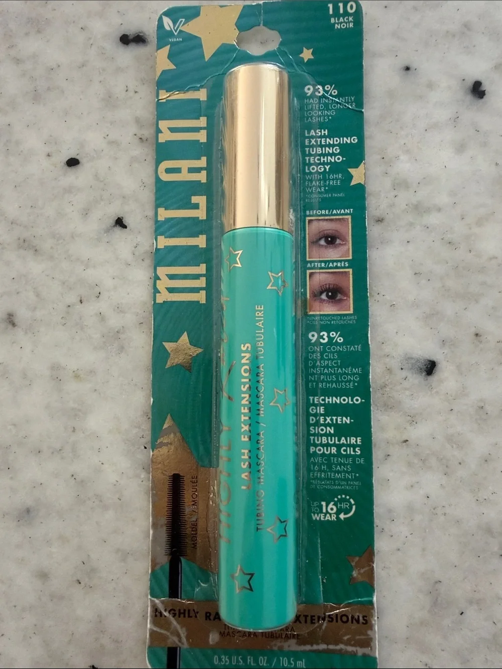 Milani Lash Extensions Mascara Lash Extending Tubing Technology